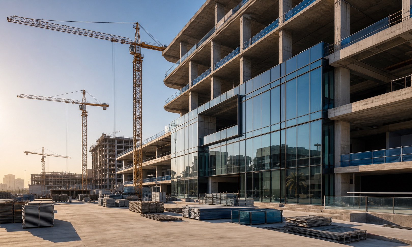 Nettoyage chantier construction