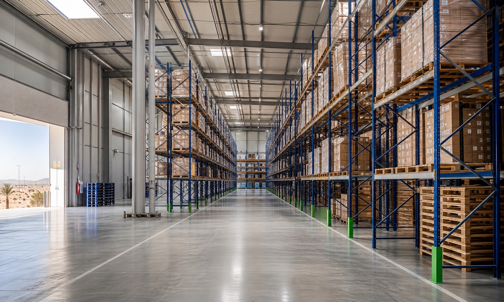 Nettoyage entrepôt logistique